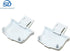 Supplying Demand WR2X8345 WR02X8345 2 Pack Refrigerator Shelf Retainer Bar Support End Cap Replacement