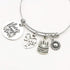 Memgift Birthday Gifts for Women 13th 16th 18th 21st 30 40 50 60 65 70 80 90 Fabulous Live Laugh Love Cake Charms Expandable Bracelet Gift Jewelry...
