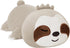 SQEQE Weighted Sloth Plush, Weighted Sloth Stuffed Animal for Anxiety, Cute Sloth Plushies Sloth Pillow Toy Gift for Kids Adults Brown 9.8 Inch, 0...