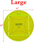 Circle Magic Quilting Template Set (5'' and 10'') with 1pcs 1/4" Quilting Ruler Foot...