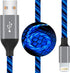 iPhone Charger Cable, MFi Certified 6ft LED Light Up Visible Lightning Charger Charging Cord Compatible with iPhone12 Plus/XS/XR/X /8 Plus / 8/7 P...
