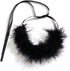 Exaggerated Multicolor Feather Choker Necklace Ribbon Fluffy Feather Collar Necklace Adjustable For Women Girls Gothic Costume Party...