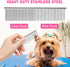 6 in 1 Professional Stainless Steel 4CR Safety Round Tip Dog Grooming Scissors, Anti-Rust Shears Cat Grooming Scissors Pet Kit, Thinning Straight ...