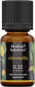 Healing Solutions Citronella Essential Oil - 0.33 Fluid Ounces...