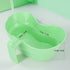 Emesis Basin,Arc Design Bed Mouthwash Cup,Brush Patient Mouthwash Basin Teeth with Wide Mouth,Oral Care Brush Teeth Plastic Vomit Basin Cup,for El...