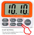 Digital Countdown Kitchen Timer - AIMILAR Count Up Down Magnetic Timer Clock with Loud Alarm Fast Setting for Cooking Baking Gym Students...