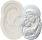 Virgin Mary Silicone Mold Mother and Baby Fondant Molds for Cake Decoration Cupcake Topper Sugar Craft Chocolate Candy Gum Paste Polymer Clay...