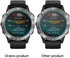 Orzero (3 Pack) Screen Protector Compatible for Garmin Fenix 6/6 Sapphire / 6 Pro / 6 Pro Solar/Forerunner 165/165 music Tempered Glass 2.5D Arc E...