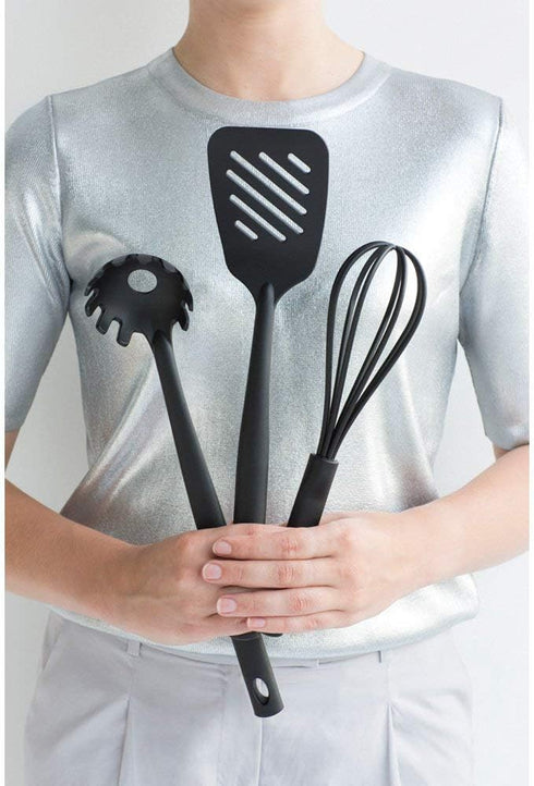 GARIAN Brabantia 365263 Small Spatula, All Nylon, Black...