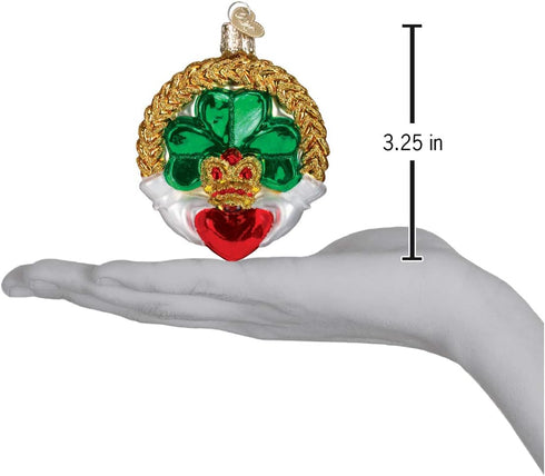 Old World Christmas Irish Gift Collection Glass Blown Ornaments for Christmas Tree Claddagh...