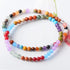 4mm Natural Mixed Materials Gemstones Beads Tiny Spacer Round Loose Beads Jewelry Making KIT with Thread and Needles 600 PCS(24 Natural, 4mm)...