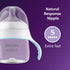 Philips Avent Natural Trainer Cup with Extra Fast Flow Natural Response Nipple (Flow 5) and Soft Spout, 5oz, SCF263/01...