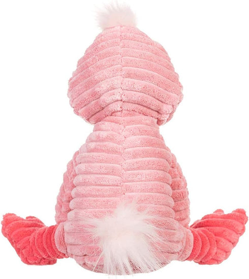 Apricot Lamb Toys Plush Corduroy Flamingo Stuffed Animal Soft Cuddly Perfect for Child (Corduroy Flamingo 8.5 Inches)...