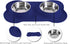 Hubulk Pet Dog Bowls 2 Stainless Steel Dog Bowl with No Spill Non-Skid Silicone Mat + Pet Food Scoop Water and Food Feeder Bowls for Feeding Small...