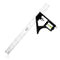 P.I.T. 12 Inch Combination Square, Multi-Purpose Square Tool, Heavy Duty Stainless Steel Ruler with Movable Bubble Level for Angle/Measuring Marks...