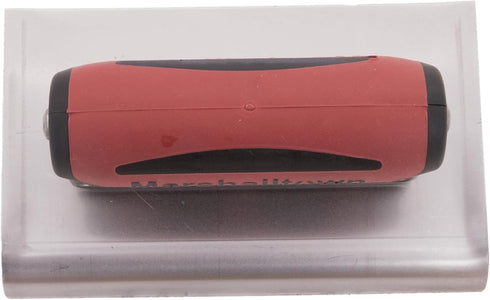 MARSHALLTOWN Curved Concrete Edger, 6 x 4 High Carbon Steel Blade, 5/8 x 1/2 Lip, Made In The USA, 138D...