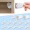 Child Magnetic Cabinet Locks (10 Locks and 2 Keys) -Baby Proofing Cabinet Latch Locks with Lighting Function, Fit Most Cabinets and Drawers (10+2)...