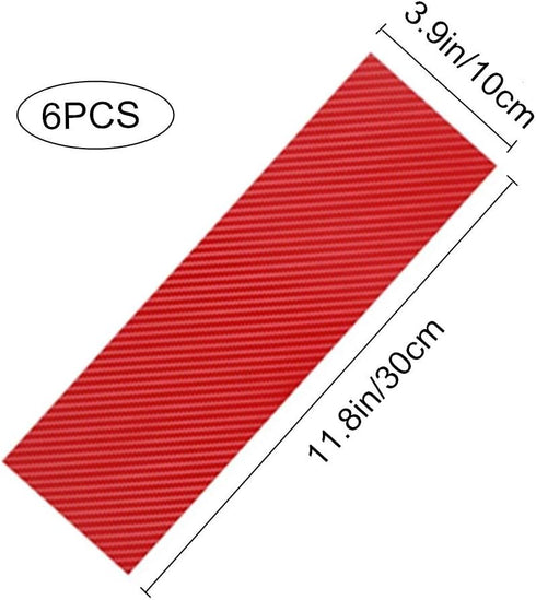 Compatible with Bowtie Logo Wrap Stickers Cut-Your-Own Emblem Overlay DIY Decals for Chevy 6PCS Red...