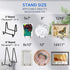 Plate Stands for Display - Iron Easel Stand Plate Holder Display Stand Picture Frame Stand for Pictures | Photo|Decorative Plate |Dish | Tabletop Art - 3 inch-Black