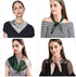 AOLIGE Scarf Satin Square Neck hair scarfs for Women 27" x 27"...