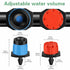 Drip irrigation emitters, 150+30Pcs/set drip irrigation parts for garden watering system, Adjustable nozzle drip irrigation spray nozzle? Used in ...
