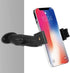 Peastrex Phone Wall Mount Holder Stand Ball Head Long Arm Drill Base 360 Degree for 3.5 to 7 in Cellphone, iPhone 14 13, Samsung Galaxy/Nexus/HTC/...