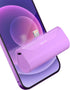 Purple Small Portable Battery Charger 4800mAh, Tiny Power Bank Ultra-Compact 15W Fast Charging Mini Battery Pack Power Charger for iPhone 14 Pro/1...