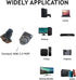 HDMI D Panel Mount Connector Extender Socket Series D-Type HDMI Coupler Female to Female Adapter Converter Pass Through 3D&4K Connector with Screw...