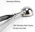 Medium Cookie Scoop, 2 Tbsp / 30ml / 1 oz, Size #40 Cookie Dough Scoop, Cookie Scoops for Baking, 1 25/32 inches / 4.5 CM Ball, 18/8 Stainless Ste...
