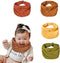Chippi & Co Pack of 4 Muslin Cotton Scarf Bandanas Drooling Bibs for Feeding and Teething, 13''x6'' For Unisex Infant...