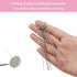 10Pcs Shower Head Cleaning Brush for Small Hole Brush with Stainless Steel Needle, Multifunctional Shower Head Cleaner Tool, Shower Nozzle Cleanin...