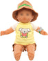 Miunana 13-16 Inch Baby Doll Clothes Jungle Exploration Suits 3pcs with Top and Trousers and Hat for 15 Inch Girl Doll Outfits for 3 Years Old Bab...