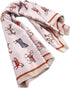 Square Scarf 1PC Retro Elegant Horse Print Silk Neck Scarf Women Square Hair Scarves Head Band Shawls Wraps Neckerchief Beach Sunscreen Headscarf...