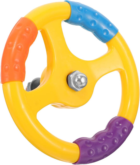 Toyvian Cars Toy Toy Car Steering Wheel, Simulated Driving Steering Wheel, Plastic Steering Wheel, Small Steering Wheel Toy, for Rocking Car Child...