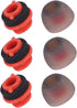 3X Replacement Ear Tips for Plantronics Voyager 5200 Series Headset Headphones,Ultra Comfort Silicone in-Ear Eartips for Poly Voyager 5210 5220 Ea...