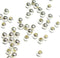 100 pcs .925 Italian Sterling Silver Seamless Round Spacer Beads 3mm / Findings/Bright...