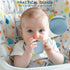 Socub Silicone Baby Fruit Food Feeder & Baby Food Freezer Tray Set, milk Popsicle Molds for Baby Teething Relief, Baby Food Pacifier Feeder for In...