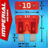 12 AWG Standard ATO Quick TAP KIT: 2 Add-A-Circuit Car Fuse Tap Adapters, 2 Each (10A 20A) Regular Fuses, 4 Zip Ties, Fuse Puller (Blade Group: AT...