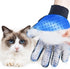 Pet Grooming Gloves Cat Brushes for Gentle Shedding - Efficient Pets Hair Remover Mittens - Dog Washing Gloves for Long and Short Hair Dogs & Cats...