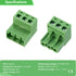 20Pcs 3 Pin 5.08mm Pitch DIY PCB Mount Screw Terminal Block Connector with 20Pcs 3 Pin Phoenix Plug...