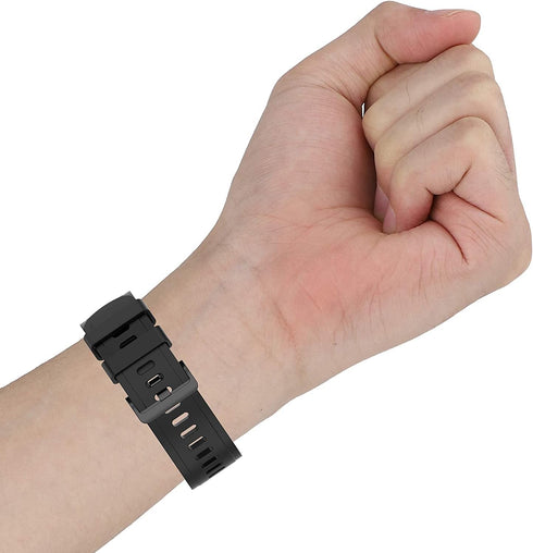 FitTurn Compatible with KALINCO Smart Watch Bands, 20mm Replacement Adjustable Smartwatch Straps for P22 P32 P36 Sport Watch, Soft Silicone Strap ...