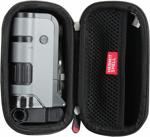 Hermitshell Hard Travel Case for Carson MicroFlip 100x-250x LED UV Lighted Pocket Microscope...
