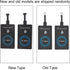 Wireless Charger Receiver, 2pcs Type C QI Wireless Charger Charging Receiver Module Self Adhesive Sticker Charging Receiver for Mobile Phone...