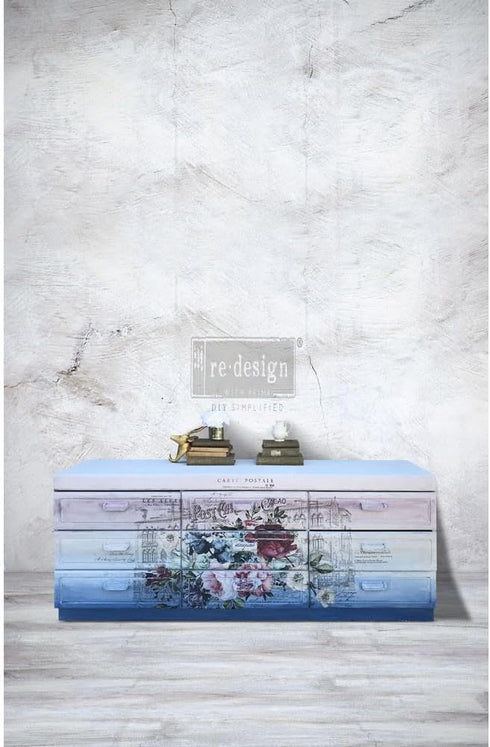 Redesign DÉCOR TRANSFERS® – Imperial Garden Size 44"x30", Cut INTO 6 Sheets 655350635534 Rub on Transfer for Wall or Furniture Decoration...