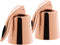 OGGI Bottle Stopper Set of 2 - Copper Plated Wine Topper Set - Stylish Wine Saver Stoppers with Airtight Wine Sealer Levers, Copper Plated...