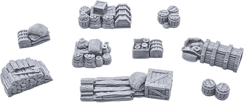 EnderToys Wagon Cargo by GameScape3D, 3D Printed Tabletop RPG Scenery and Wargame Terrain 28mm Miniatures...