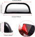 Car Blind Spot Rearview Mirror, Rear Seat Auxiliary Mirror for Second Row Car Door Safely Get-Off...