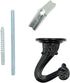 Hxchen 38mm/1.5" Ceiling Hooks - Heavy Duty Swag Hook with Steel Screws Bolts and Toggle Wings for Hanging Plants Ceiling Installation Cavity Wall...
