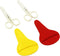 Child Scissors Set, 2 Piece with Colorful Covers, Stainless Steel Blades...