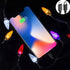 2 Pack Christmas Light Phone Charging Cable USB-C to Light-ning Charger Cord 4.5 FT/10 LED Festive Bulb Cables Compatible with iPhone 6-12/13/14 P...